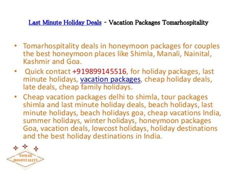 travel agents delhi honeymoon packages all inclusive holidays tomarhospitality