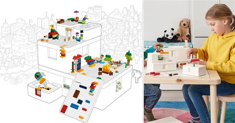 The boxes easily find harmony with your home so the creations can be put on display, keeping the. IKEA x LEGO - the design collaboration of every child and ...