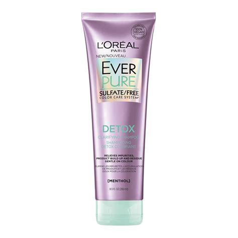 L Oreal Paris Ever Pure Detox Clarifying Shampoo Walmart Canada