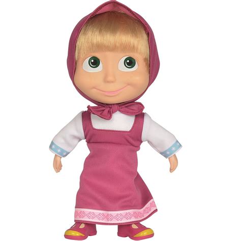 Masha And The Bear Masha Soft Bodied Doll 23cm 9306372 Online At Best Price Girls Toys