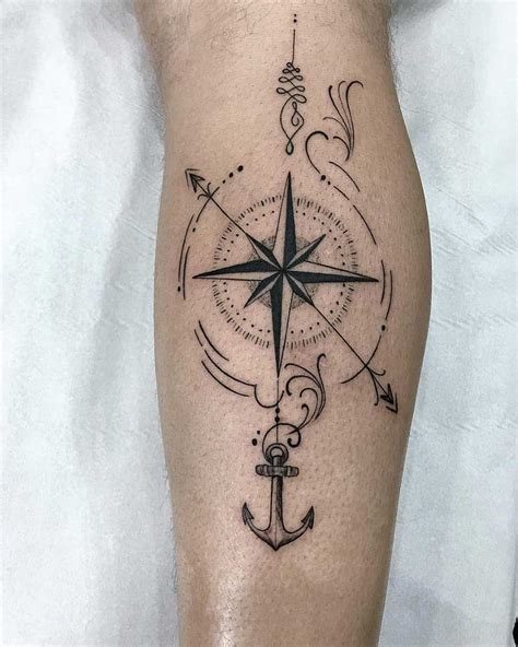 By Denis Girotto Compass Tattoo Compass Tattoos Arm Compass Tattoo
