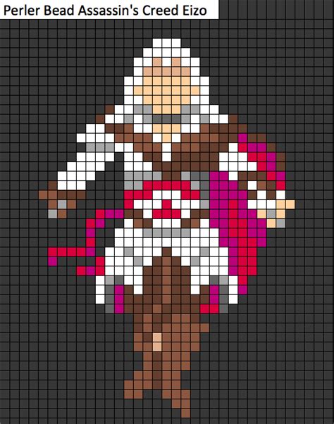 Assassin S Creed Ezio Perler By Geekyassassin On Deviantart Pixel