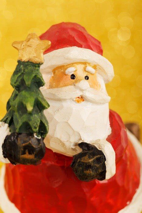 Santa Claus Figurine Of Clay Free Image Download