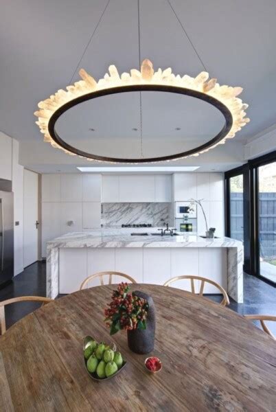 30 Ideas For Beautiful And Innovative Kitchen Chandeliers Interiorsherpa