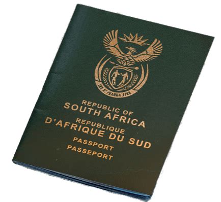 Passport Of The Republic Of South Africa Transparent PNG StickPNG