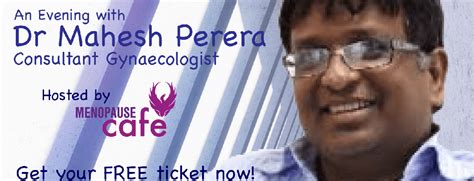 An Evening With Dr Mahesh Perera Consultant Gynaecologist