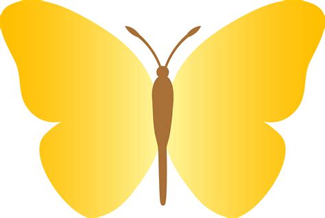 Simple Cartoon Butterfly