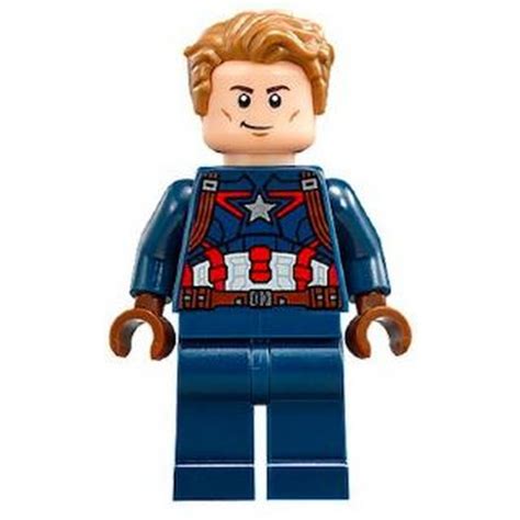 Lego Dark Blue Captain America Minifig Torso 76382 Comes In Brick