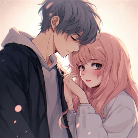 Cheerful Anime Couple Pfp Adorable Couple Anime Pfp Image Chest Free Image Hosting And