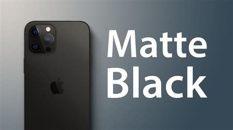 Iphone 13 Series Will Launch New Color Matte Black