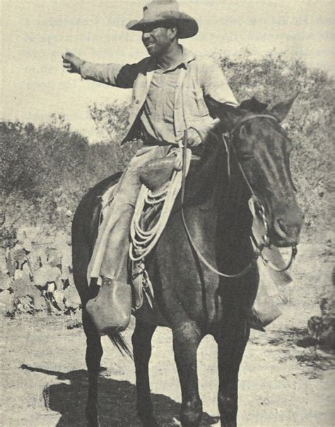 A Vaquero Of The Brush Country Southwest Texas 1937 Cowboy