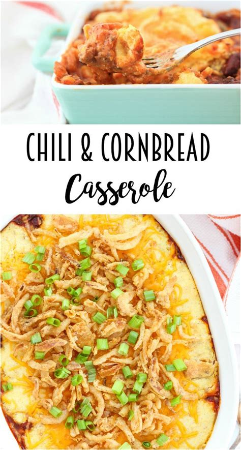 Buttermilk cornbread dressing, leftover ham and cornbread casserole, baked brioche french toast, etc. Leftover Chili Cornbread Casserole Recipe - Lydi Out Loud ...