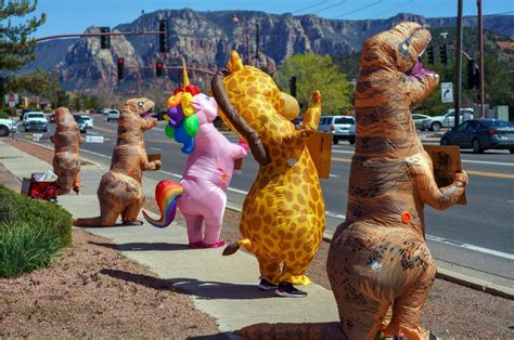 Dinosaur Parade Sedona Red Rock News
