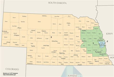 Nebraskas Congressional Districts Wikiwand