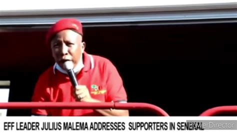 Julius Malema Senekal The Speech That Shocked Us All Youtube