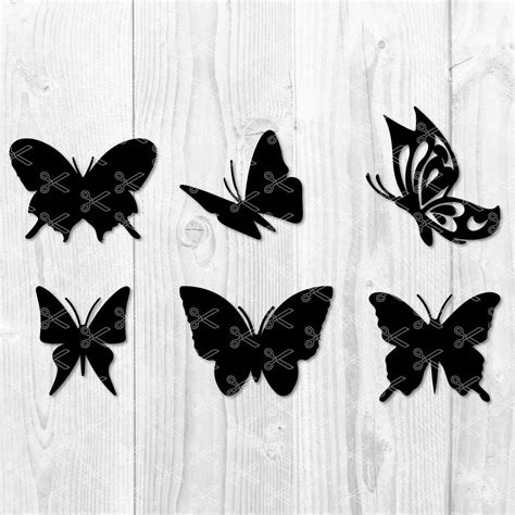 Butterfly SVG PNG DXF Cut Files