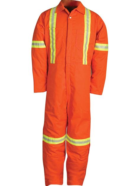 Big Bill Mid Weight Insulated Twill Work Coverall With Reflectiv 837bf