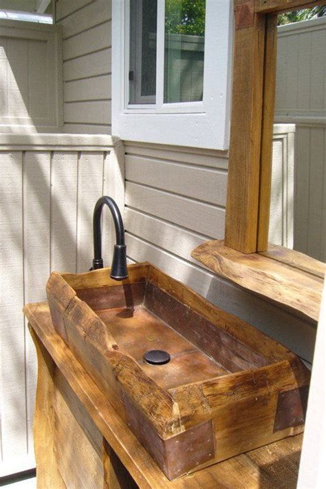 10 Handmade And Reclaimed Sinks You Can Buy On Etsy Outdoor Sinks Sink