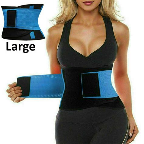 Our unique full coverage design gives covers both upper and lower tummy area. Waist Girdle Belt Sports Body Shaper Cincher Trainer Tummy ...