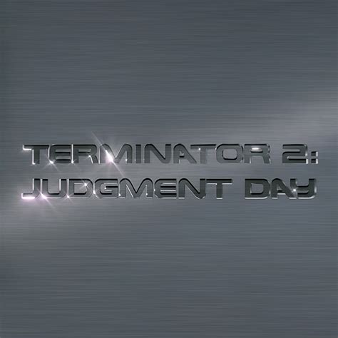 Terminator 2 Judgment Day 1991 Movie Logo And Opening Credits