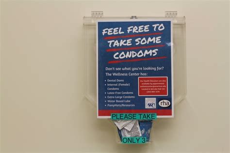 Free Condom Dispensers Installed In Three Dorms