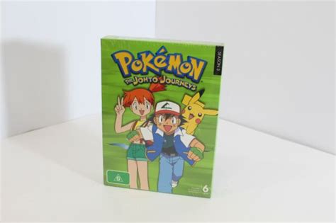 Pokemon Johto Journeys Season 3 Dvd 2010 6 Disc Set For Sale