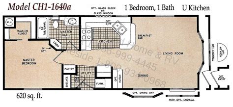 Https://tommynaija.com/home Design/1 Bedroom Mobile Home Plans 3d