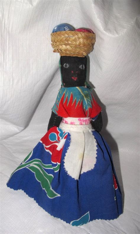 Vintage Caribbean Doll By Vintageestateliving On Etsy 1299 African