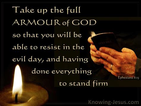 21 Bible Verses About Armor Of God