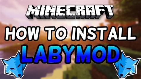 How To Install Labymod For Minecraft 2020 Youtube