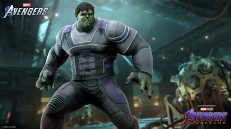 Marvels Avengers Reveals Official New Look At Endgame Hulk Suit