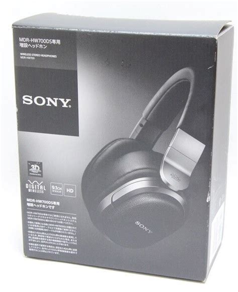 Sony Mdr Hw700 Over The Ear Wireless Surround Headphone Black For
