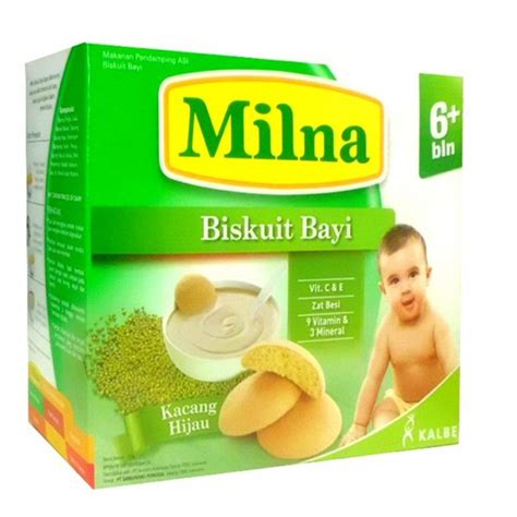 Jual Milna Biskuit Bayi Kacang Hijau 130 Gram Di Lapak Toko Makmur