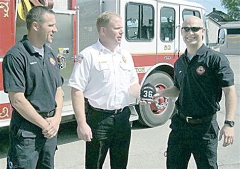 Nfd Welcomes New Firefighter Newton Daily News