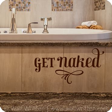 Bathroom Wall Decals Quotes And Sayings Wall Written
