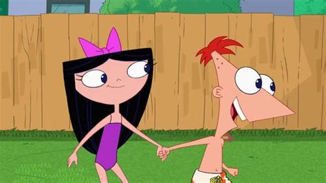 Image Isabella And Phineas Go To The Giant Ball Of Water  Phineas And Ferb Wiki Your