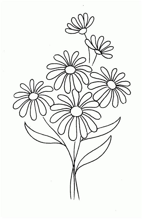 Coloring pages for girls tumblr just. Coloring Page For Yellow Daisy Petal - Coloring Home