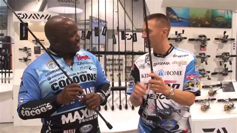 New Daiwa Lexa Rods With Randy Howell Ish Monroe ICAST 2013 YouTube