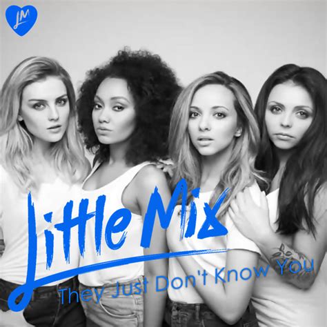Little Mix They Just Dont Know You Singlecover By Ladywitwicky On