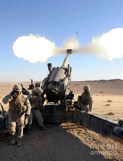 A 155mm High Explosive Artillery Shell Poster By Stocktrek