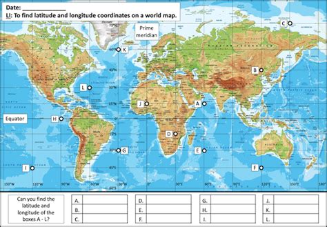 World Map Coordinates Ubicaciondepersonascdmxgobmx