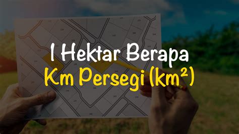 1 Hektar Berapa Km Persegi Km² Jawaban Freedomsiana