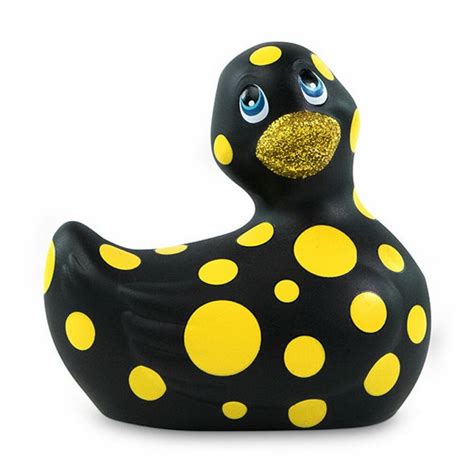 Sex Toys Wand Massager I Rub My Duckie 20 Happiness Black And Yellow