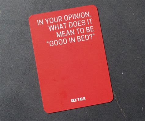 Sex Talk Intimate Card Game