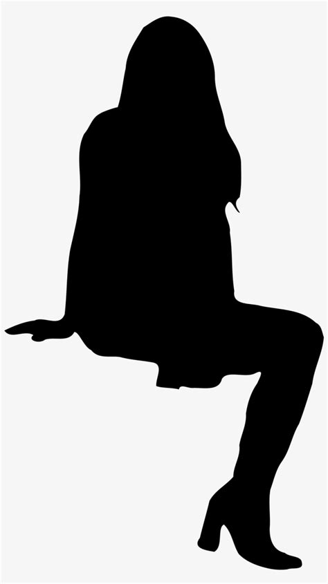 When designing a new logo you can be inspired by the visual logos found here. Silhouette - Person Sitting Silhouette Png PNG Image ...
