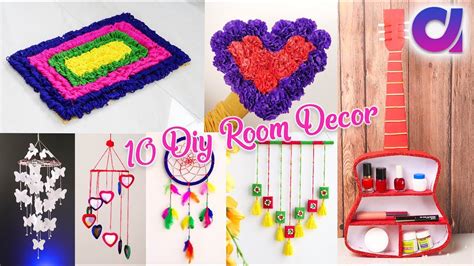 10 Creative Diy Room Decor And Organization Idea Diy Projects Youtube