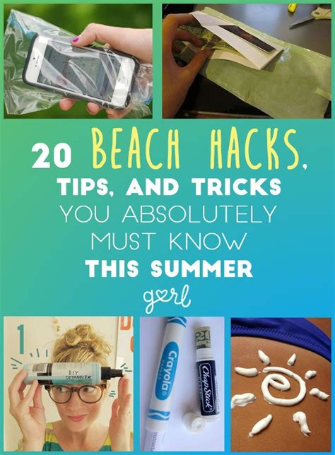 20 Beach Hacks Tips And Tricks You Absolutely Must Know This Summer