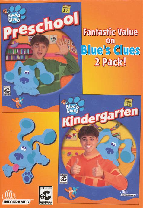 blues clues  pack kindergarten preschool pc mac games