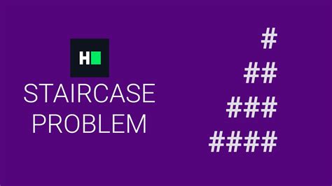 How To Solve The Staircase Problem In HackerRank YouTube