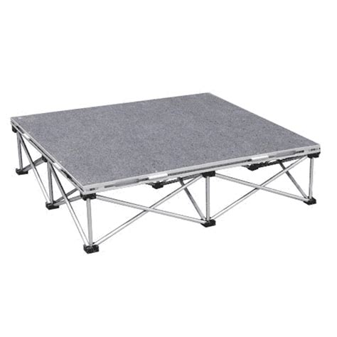 Portable Stage Lightweight 3x3 Portable Stage Unit Stagedrop